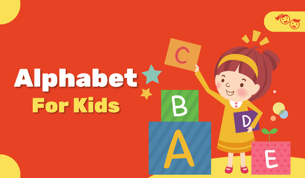 Colorful ABC alphabets for kids